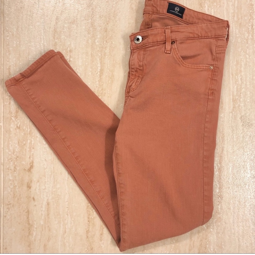 AG Adriano Goldschmied Stevie Ankle Coral Jeans 28